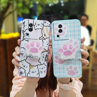 Skin-friendly feel protective case Phone Case For VIVO IQOO NEO7/NEO7 SE cute Liquid silicone shell Cartoon phone case