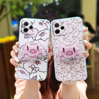 quicksand phone case Phone Case For Huawei Nova Y61/Enjoy 50Z protective case Cartoon Liquid silicone shell Rotatable stand