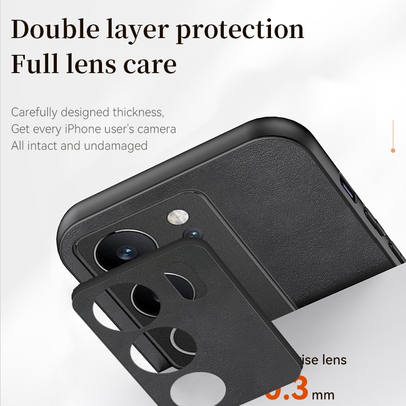 เคส Vivo V29 5G V29E 5G V27 5G V27E V25 5G V25E V23 5G V23E เคสโทรศัพท์มือถือหนัง สไตล์ธุรกิจ สําหรับ  YBP - รูปที่ 2