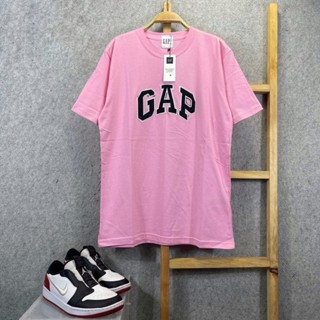 เสื้อยืด ลายโลโก้ GAP ARCH สีชมพู