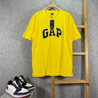 เสื้อยืด ลายโลโก้ GAP ARCH สีเหลือง