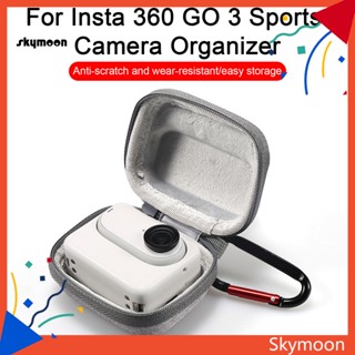 Skym* กระเป๋าเก็บอุปกรณ์อิเล็กทรอนิกส์ แบบนิ่ม กันกระแทก ใช้งานง่าย สําหรับ Insta360 Go3