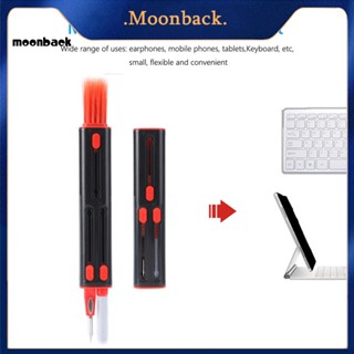 &lt;moonback&gt; ชุดเครื่องมือปากกาทําความสะอาด ถอดกุญแจ หูฟังไร้สาย คีย์บอร์ด 5-in-1 อเนกประสงค์ พร้อมแปรงฟองน้ํานุ่ม บํารุงรักษาง่าย สําหรับผู้ซื้อตะวันออกเฉียงใต้