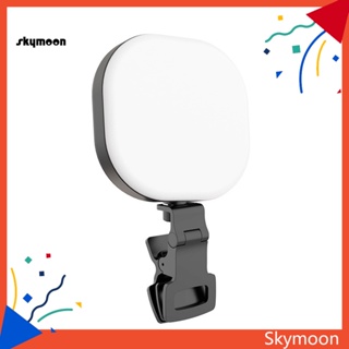 Skym* ไฟเซลฟี่ Led แบบพกพา ปรับอุณหภูมิได้ ไม่สั่นสะเทือน สําหรับถ่ายวิดีโอ และเซลฟี่