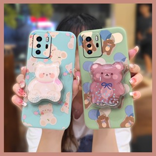 ins Anti-fall Phone Case For Redmi Note10 Pro 5G/Poco X3 GT quicksand phone case Glitter Skin feel silicone