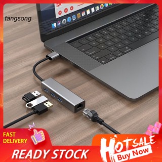 Tang_ อะแดปเตอร์แปลงอีเธอร์เน็ต Usb 3.0 1000mbps ความเร็วสูง Usb 3.0 เป็นอีเธอร์เน็ต 1000mbps เครือข่ายกิกะบิต และฮับหลายพอร์ต สําหรับ Windows Mac ตะวันออกเฉียงใต้