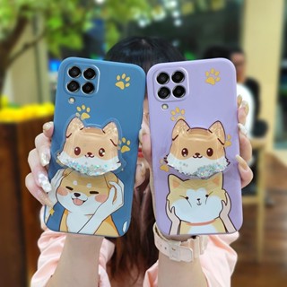 cute phone case Phone Case For Samsung Galaxy M53 5G/SM-M536B Simplicity Anti-fall quicksand Cartoon Rotatable stand The New