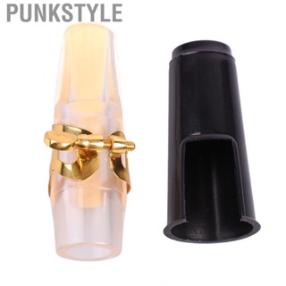 Punkstyle Alto Sax Mouthpiece ABS Plastic Saxophone with  for Instrument