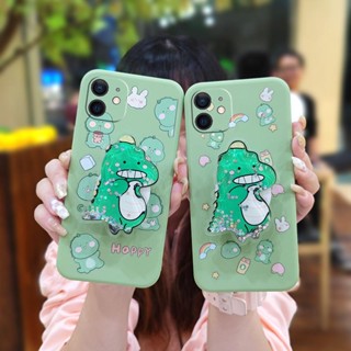 Simplicity Skin-friendly feel Phone Case For iphone 11 phone case Skin feel silicone Cartoon quicksand The New Anti-fall ins