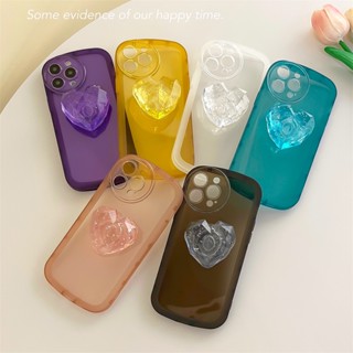 เคสโทรศัพท์มือถือ TPU กันตก ป้องกันกล้อง พร้อมขาตั้งคริสตัล สําหรับ VIVO V29 Y78 Y36 Y27 V27 V27e Y02 Y02t Y02A 4G 5G Y78