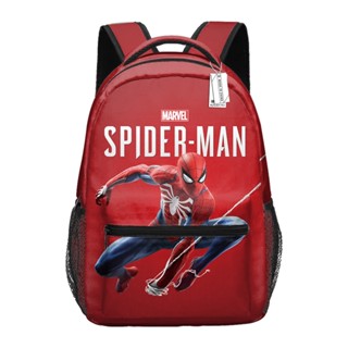 ใหม่ กระเป๋าเป้สะพายหลัง ลายการ์ตูน Spider Man