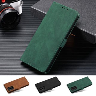 เคสโทรศัพท์มือถือหนัง แบบฝาพับ พร้อมช่องใส่บัตร สําหรับ Samsung Galaxy M23 5G F23 5G