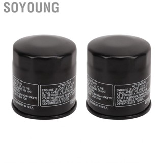 Soyoung 2 Pcs Motorcycle Oil Filter 15410 MFJ D01 Engine Diesel Fuel for Honda ARX1200 ARX1500 AQUATRAX CB1000 CB1000R