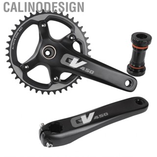 Calinodesign 42T Bike Crank Set Hollow Integrated 172.5mm Chainring Crankset Parts