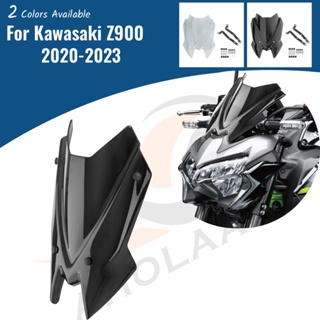 Ljbkoall กระจกบังลมหน้ารถจักรยานยนต์ อุปกรณ์เสริม สําหรับ Kawasaki Z 900 2020 2021 2022 2023 Z900