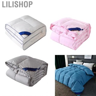 Lilishop Duvet Chemical Fiber Comfortable Skin Friendly Bedding Quilt for Hotel Resort Home