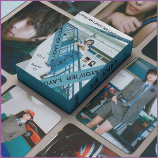 Sq2 โปสการ์ด LOMO BTS Kim Tae Hyung KPOP LAYOVER 55 ชิ้น ต่อชุด