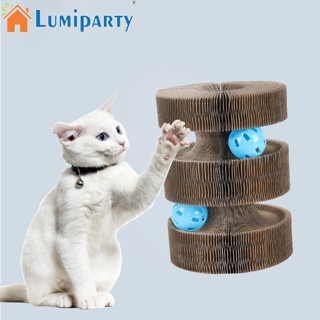 Lumiparty บอร์ดออกกําลังกาย พร้อมลูกบอล สําหรับสัตว์เลี้ยง แมว