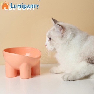 Lumiparty ชามใส่น้ํา กันลื่น ขนาดใหญ่ จุของได้เยอะ สําหรับสัตว์เลี้ยง สุนัข แมว