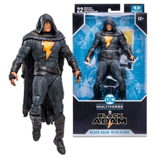 9.9 เหนื่อยมาก[พร้อมส่ง] เสื้อคลุมภาพยนตร์ McFarlane The Old Black Adam Dwayne Johnson 23 ซม. เคลื่อนย้ายได้ S9WQ