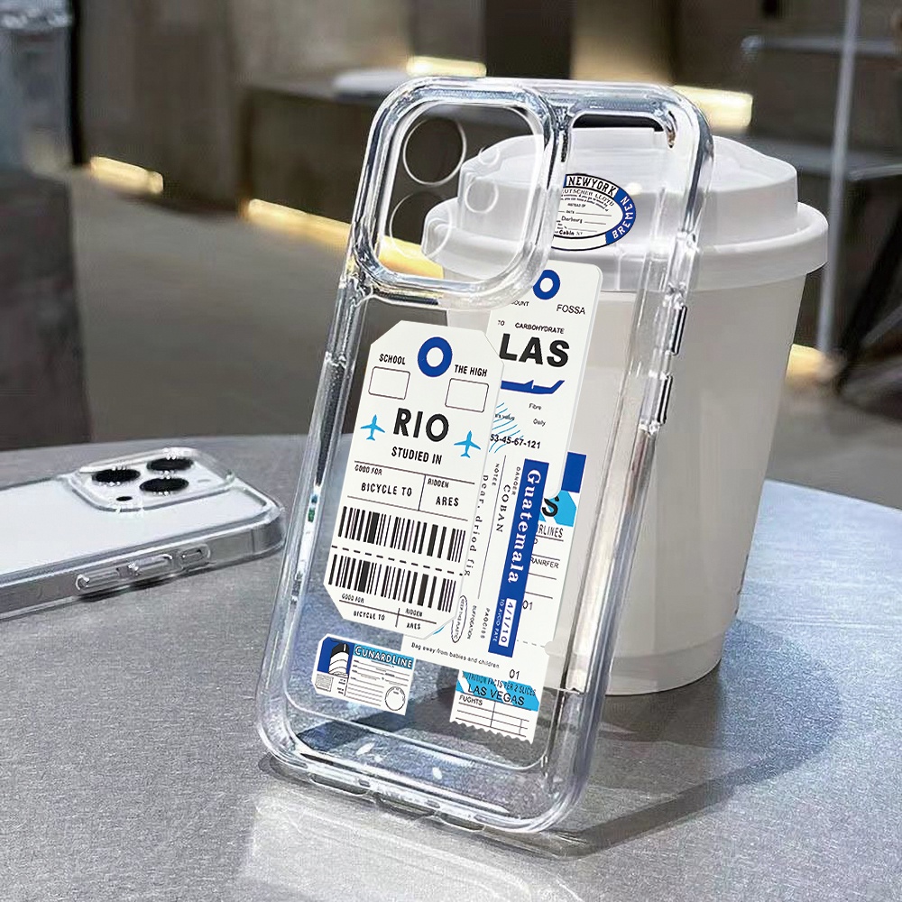 Space Case for iPhone 16 11 13 15 12 14 Pro Max X XS Max 7 8 15 14 Plus SE XR Clear TPU กันกระแทก เคสโทรศัพท์มือถือ