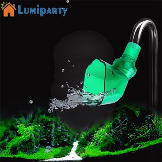 Lumiparty ท่อน้ําออก รูปดอกลิลลี่ อเนกประสงค์ พร้อมข้อต่อ 2 ชิ้น สําหรับตู้ปลา