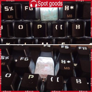 Win ปุ่มกดคีย์บอร์ด OEM เรซิน ฟอยล์ใส แบบเปลี่ยน สําหรับคีย์บอร์ดเล่นเกม