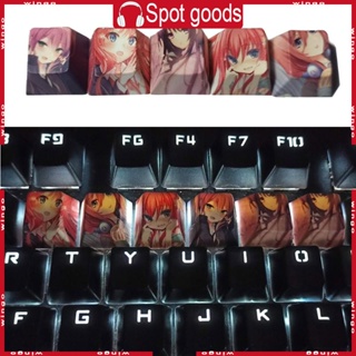 Win R4 OEM ปุ่มกดความสูง สําหรับ Cherry MX Switch Mechanical Keyboard DIY Anime Girls