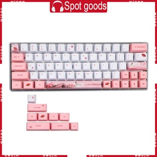 Win ปุ่มกดคีย์บอร์ด PBT OEM DYE-SUB สําหรับ Cherry MX Switch Mechanical Keyboard GK61 SK61 TKL87 108 73 ชิ้น