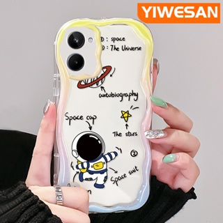 เคสโทรศัพท์มือถือแบบนิ่ม ใส กันกระแทก ลายอวกาศ สีมาการอง แฟชั่น สําหรับ Realme 10