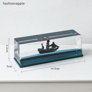 [fashionapple] นาฬิกาทราย ขวดน้ํา ของเหลว สไตล์สร้างสรรค์ สําหรับตกแต่งเรือ