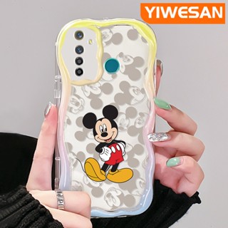 เคสโทรศัพท์มือถือแบบนิ่ม ใส กันกระแทก ลายการ์ตูนมิกกี้เมาส์น่ารัก สีสันสดใส สําหรับ Realme 5 5i 5s 5 Pro 6i Narzo 20A Q