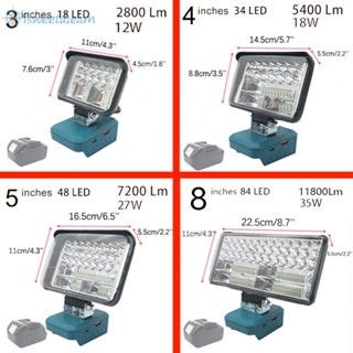 ไฟสปอตไลท์ อุปกรณ์เสริมไฟฉาย สําหรับแบตเตอรี่ลิเธียมไอออน Mak 18V 1 ชิ้น