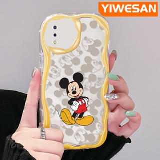 เคสโทรศัพท์มือถือแบบนิ่ม ใส กันกระแทก ลายการ์ตูนมิกกี้เมาส์ สีสันสดใส สําหรับ VIVO Y93 Y93s Y91 Y91i Y95