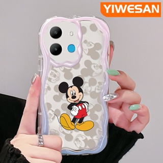 เคสโทรศัพท์มือถือแบบนิ่ม ใส กันกระแทก ลายการ์ตูนมิกกี้เมาส์น่ารัก สีสันสดใส สําหรับ Infinix Smart 6 HD Smart 6 Plus Smart 7