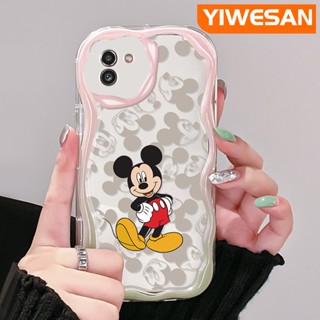 เคสโทรศัพท์มือถือแบบนิ่ม ใส กันกระแทก ลายการ์ตูนมิกกี้เมาส์น่ารัก สีสันสดใส สําหรับ Samsung A03 Core A03s A02 M02 A02s M02s F02s