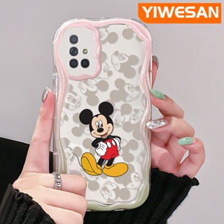 เคสโทรศัพท์มือถือแบบนิ่ม ใส กันกระแทก ลายการ์ตูนมิกกี้เมาส์ สีสันสดใส สําหรับ Samsung galaxy A72 4G A72 5G A71