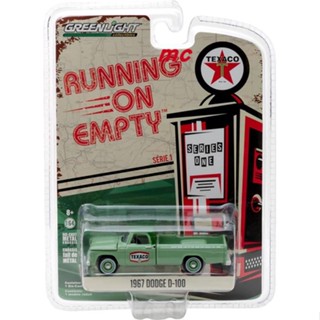 Greenlight 1:64 1967 Dodge D-100 Sweptside - เท็กซัสโก