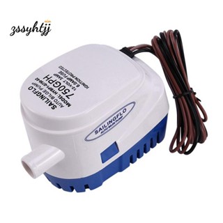 Sailingflo เครื่องปั๊มน้ําอัตโนมัติ 12V 750GPH ขนาดเล็ก 12V สําหรับเรือ