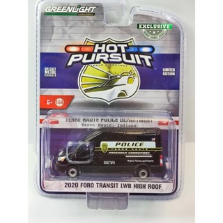 Greenlight GreenLight 1: 64 2020 Ford Transport LWB รถตํารวจ รถตํารวจ หลังคาสูง