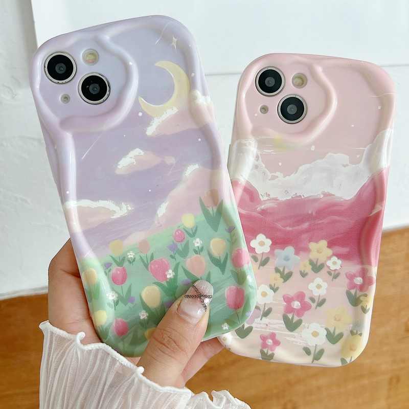 เคสโทรศัพท์มือถือ ลายดอกไม้น่ารัก สําหรับ VIVO Y17S V29 Y27 Y02 Y17 Y15 Y12 Y19 Y15s T1x Y01 Y16 Y20 Y21 Y33 Y22 Y35 Y50 Y30 Y76 Y36 Y91 Y93 Y95 V15 V21 V25 S1 V23 V27 V27e Pro | St Y21