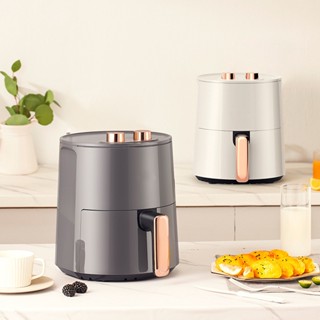 Home&amp;Gardening 4.5L มัลติฟังก์ชั่น Fryer หม้อทอดไฟฟ้าเตาอบคู่ลูกบิดสมาร์ทเตาอบ AU Plug 220V