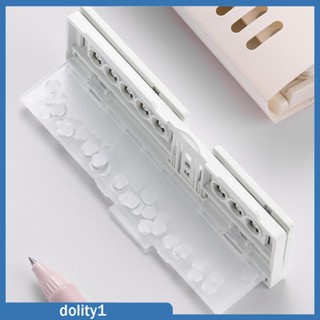 [Dolity1] เครื่องเจาะรูกระดาษ 8 หลุม 2 แผ่น สําหรับโรงเรียน สํานักงาน