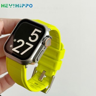 ใหม่ สายนาฬิกาข้อมือ ทรงตัว T สําหรับ smartwatch series 8 7 6 5 SE 4 3 iwatch 45 44 42 49 มม.