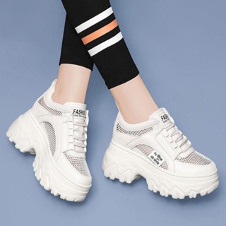 HWSHOES 🌸👟พื้นรองเท้าหนายกสาว ผ้าใบผู้หญิงระบายอากาศสบาย ๆ