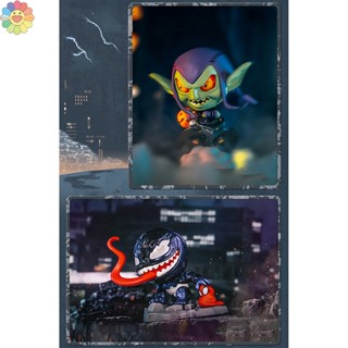 Gogo โมเดลฟิกเกอร์ Pvc รูปสไปเดอร์แมน Popmart The Avengers Blind Box Iron Spider Man Ps4 น่ารัก สําหรับเก็บสะสม