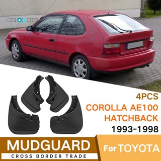 บังโคลนรถยนต์ อุปกรณ์เสริม สําหรับ Toyota Corolla Hatchback AE100 1993-1998 4 ชิ้น