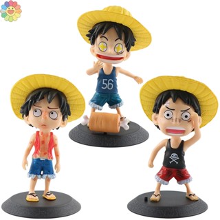 Gogo โมเดลฟิกเกอร์ อนิเมะ One Piece Luffy Ros Luffy Monkey D Luffy คลาสสิก ขนาด 13 ซม. ของเล่นสําหรับเด็ก ของขวัญคริสต์มาส TH