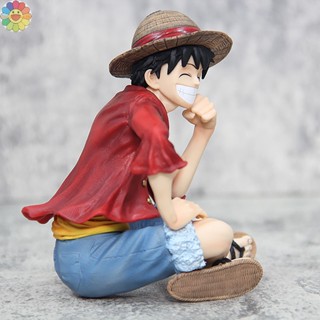 Gogo ตุ๊กตาฟิกเกอร์ PVC อนิเมะ One Piece IU Sitg Luffy Wano Country Luffy น่ารัก ของเล่น ของขวัญ สําหรับเด็ก TH