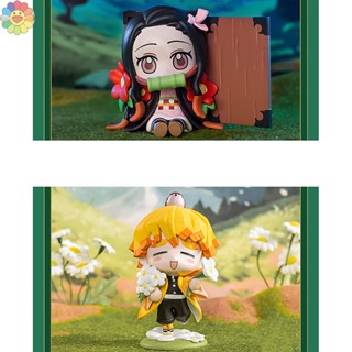 Gogo POPMART ของเล่นตุ๊กตาฟิกเกอร์ Demon Slayer Brith Flower Series น่ารัก สําหรับเก็บสะสม ของขวัญ